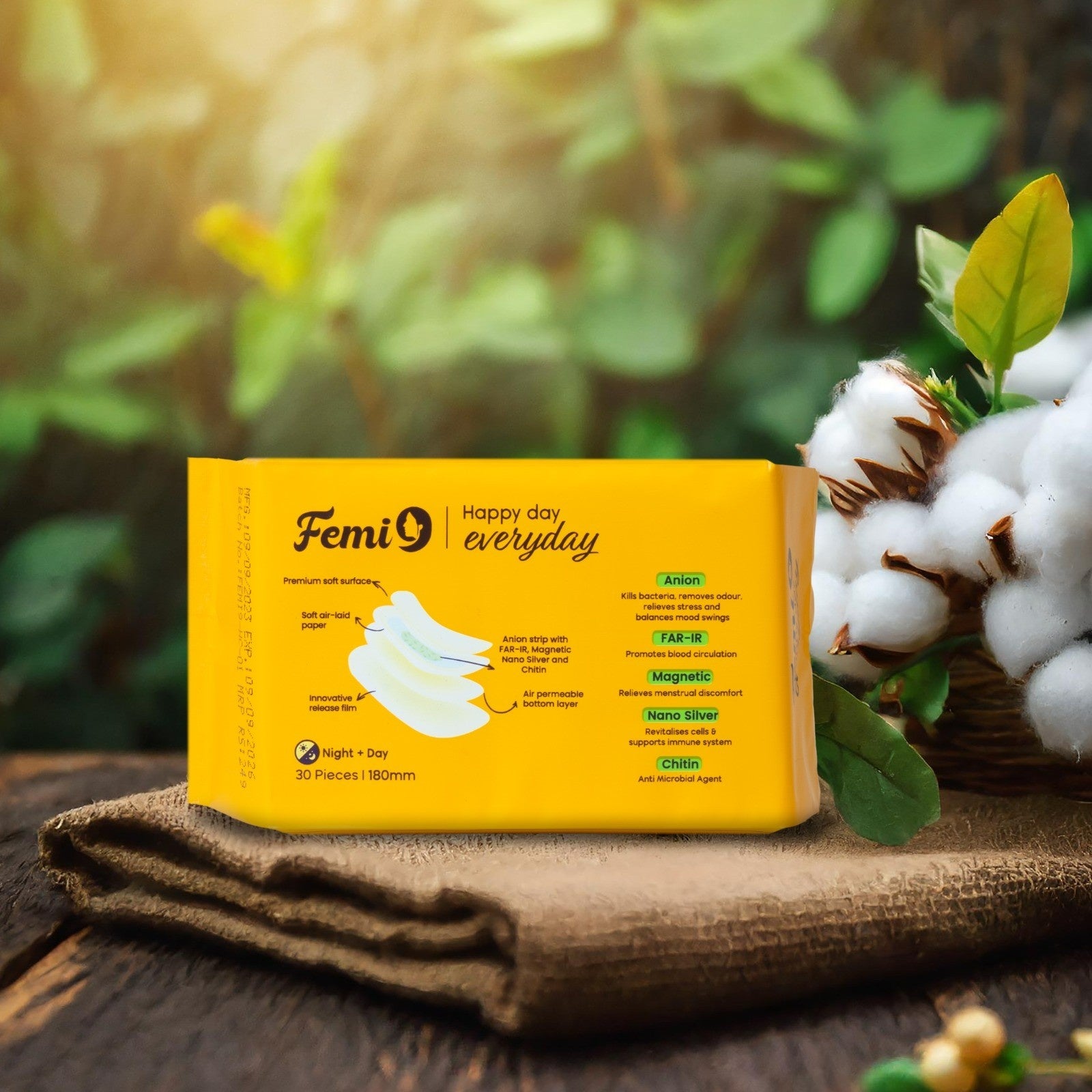 Femi 9 180mm Daily Liners