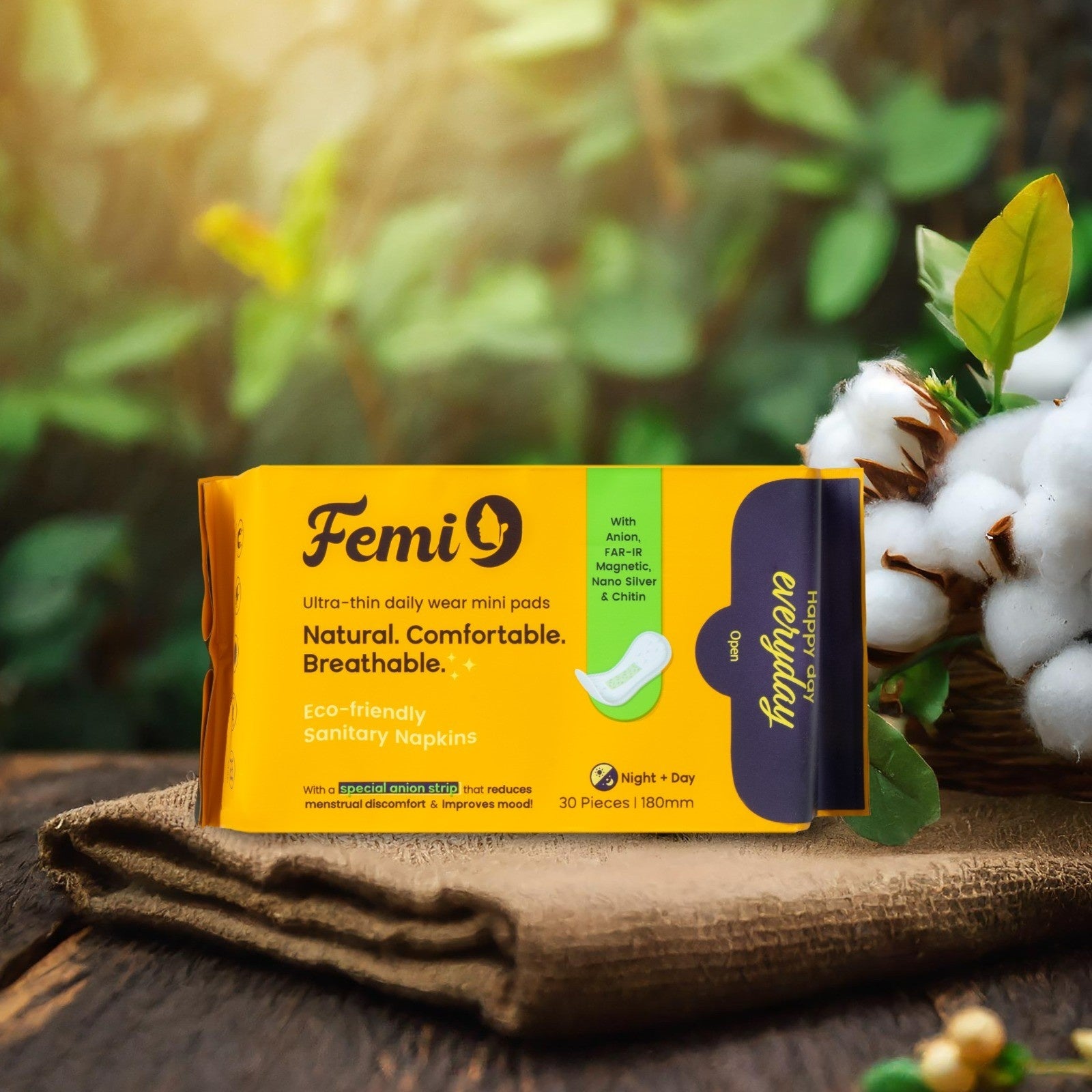 Femi 9 180mm Daily Liners